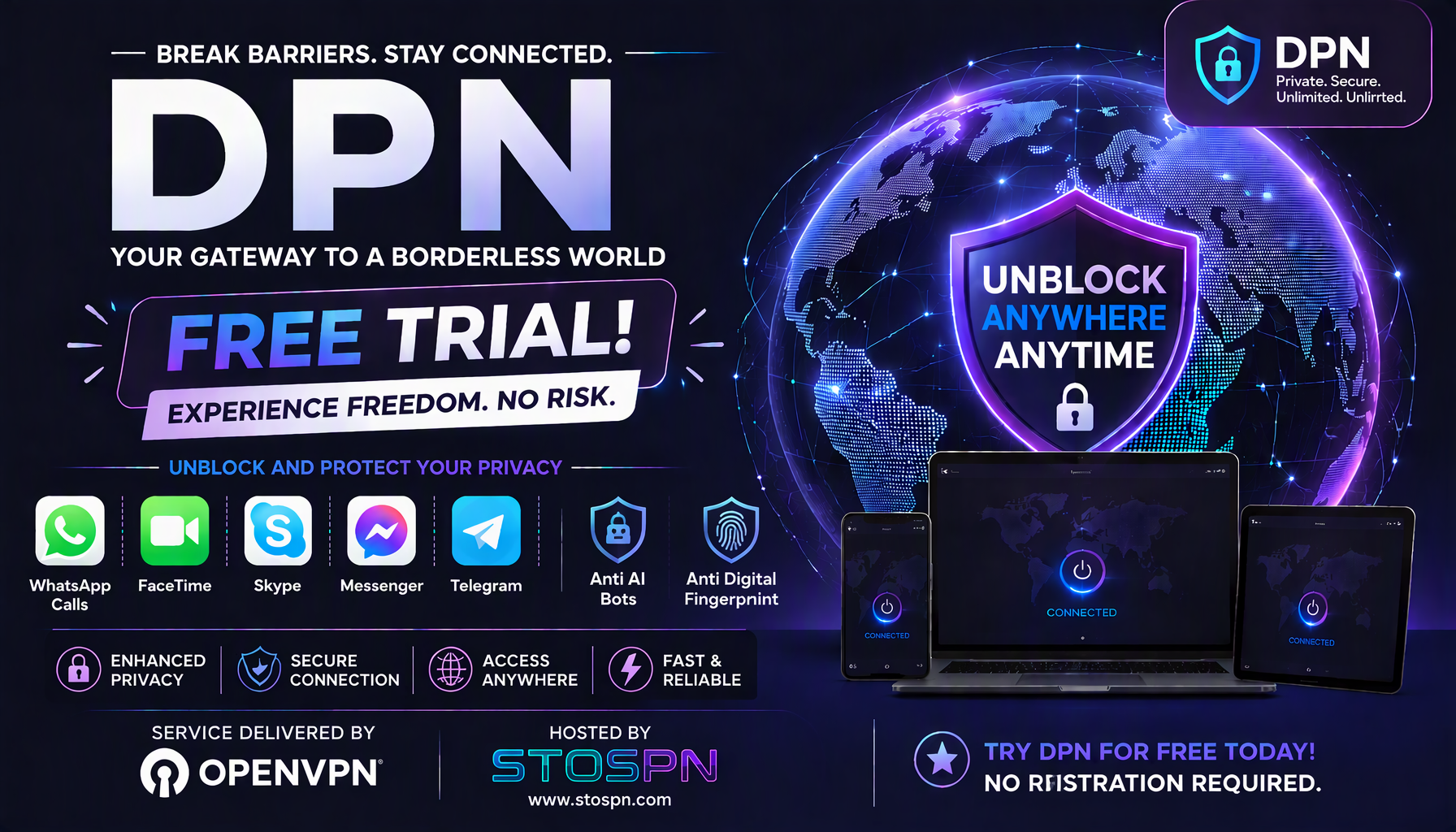 STOSPN OpenVPN Access Server Poster Banner